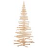 vidaXL Wooden Christmas Tree KOTKA 210 cm Solid Pine Wood Natural