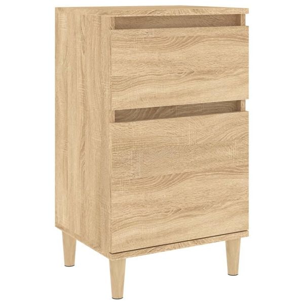 vidaXL Bedside Cabinet Sonoma Oak 40x35x70 cm