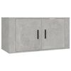 vidaXL 6 Piece TV Cabinet Set Concrete Grey Engineered Wood