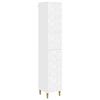vidaXL Cabinet Set 2 pcs White Engineered Wood