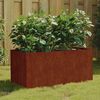 vidaXL Planter 80x40x40 cm Corten Steel