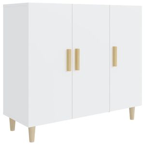 vidaXL Sideboard | White | Engineered wood | Medium | Sideboard | Rectangular