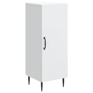 vidaXL Sideboard White 33 x 34.5 x 89.5 cm Engineered Wood