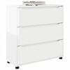 vidaXL Storage Cabinet High Gloss White 80 x 31 x 81 cm