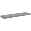 vidaXL Floating Wall Shelves 4 pcs Grey 90x23.5x3.8 cm MDF