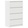 vidaXL Sideboard White 60x35x98,5 cm Engineered Wood