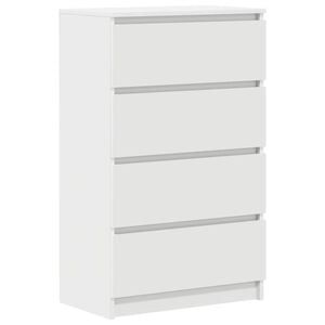 vidaXL Sideboard White 60x35x98,5 cm Engineered Wood