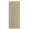 vidaXL Bathroom Cabinet Sonoma Oak 60x33x80 cm Engineered Wood