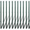 vidaXL Chain Link Fence with Posts Spike Steel 0,8x25 m