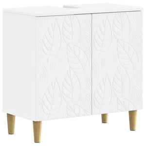 vidaXL Bathroom Sink Cabinet DELFT White 59.5 x 31.5x 59 cm