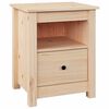 vidaXL Bedside Cabinet 40x35x49 cm Solid Wood Pine