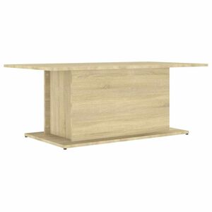 vidaXL Coffee Table Sonoma Oak 102x55,5x40 cm Engineered Wood