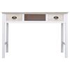 vidaXL Console Table 110x45x76 cm Wood