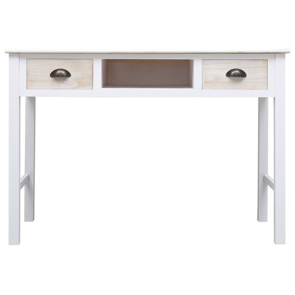 vidaXL Console Table 110x45x76 cm Wood