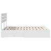 vidaXL Bed Frame with Drawer with Headboard Manual Engineered Wood