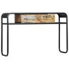 vidaXL Console Table 118x30x75 cm Solid Reclaimed Wood