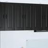 vidaXL Kitchen Cabinet Kalmar Black 60 x 31 x 80 cm Engineered Wood