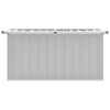 vidaXL Garden Storage Box Grey 129x67x65 cm