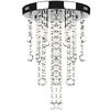 vidaXL Ceiling Lamp | White | Metal, Acrylic | Medium | Decorative Inlays