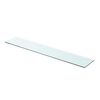 vidaXL Glass Panel | Clear | Tempered glass | 90 cm x 15 cm | Durable