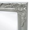 vidaXL Wall Mirror Baroque Style 100x50 cm Silver