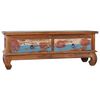 vidaXL TV Cabinet 110x35x40 cm Reclaimed Teak Wood