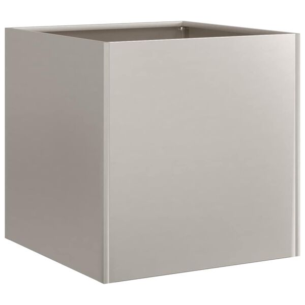 vidaXL Planter Rusty 40x40x40 cm Weathering Steel