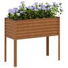 vidaXL Garden Planter 100x45x90 cm Weathering Steel