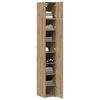 vidaXL Storage Cabinet 3 pcs Artisan Oak 30 x 42.5 x 225 cm