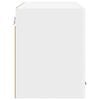 vidaXL Hanging Cabinet 2 pcs White 60 x 31 x 40 cm Engineered Wood