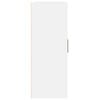 vidaXL Wall Cabinet White 69.5x32.5x90 cm Engineered Wood