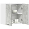 vidaXL Hanging Cabinet Concrete Grey 60x31x60 cm Engineered Wood