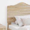 vidaXL Headboard with Headboard Sonoma Oak 90 cm Engineered wood