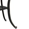 vidaXL Garden Table Bronze &Oslash;48x53 cm Cast Aluminium