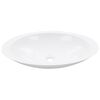 vidaXL Wash Basin 59.3x35.1x10.7 cm Mineral Cast/Marble Cast White
