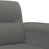 vidaXL Sofa Chair Dark Grey 60 cm Microfibre Fabric