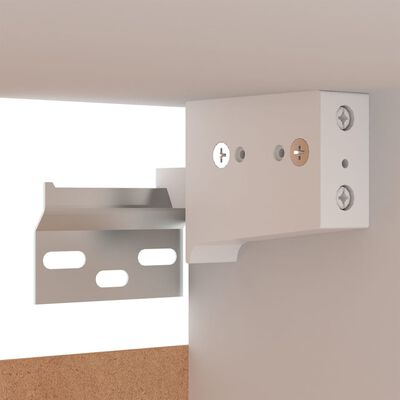 vidaXL Bedside Cabinets 2 pcs White 30.5x30x30 cm Engineered Wood