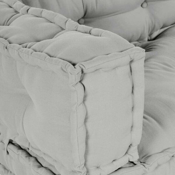 vidaXL Pallet Sofa Cushion Grey Fabric