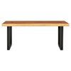vidaXL Coffee Table Solid Wood Suar 102x54x41 cm
