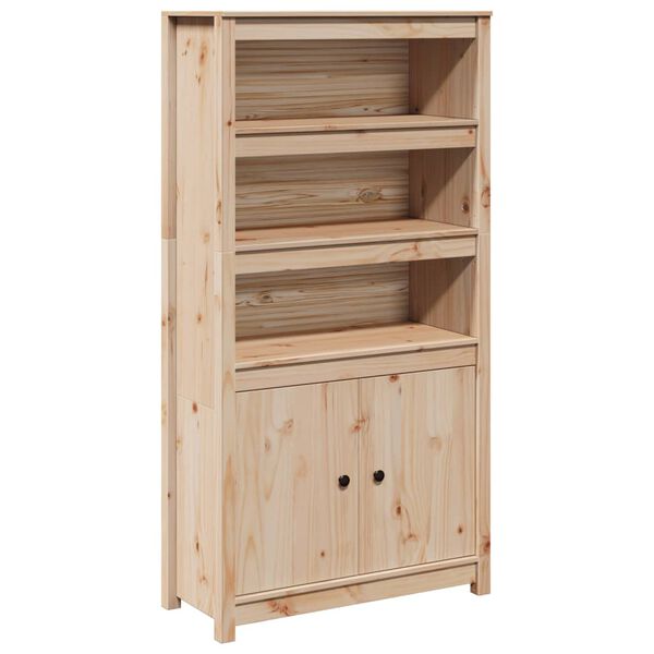 vidaXL Highboard 80x35x154 cm Solid Wood Pine