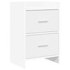 vidaXL Bedside Tables White 40 x 30 x 60 cm Engineered Wood