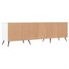 vidaXL TV Cabinet White 150x30x44.5 cm Engineered Wood