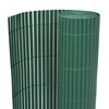 vidaXL Garden Fence Green 150 x 500 cm PVC