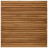 vidaXL Table Top 90 x 90 x 3.5 cm Square Solid Teak Wood Natural