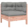 vidaXL 5 Piece Garden Sofa Set with Cushions Solid Wood Douglas Fir