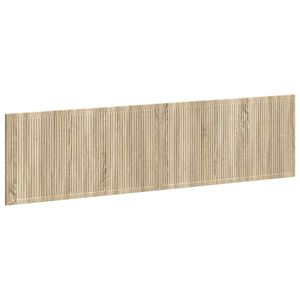 vidaXL Wall-Mounted Headboard EDE Sonoma Oak Engineered Wood