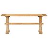 vidaXL Bench 110x35x45 cm Solid Wood Mango