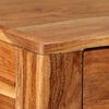 vidaXL Console Table Solid Wood 118x30x80 cm