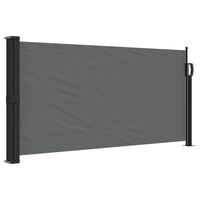 vidaXL Retractable Side Awning Anthracite 100x300 cm