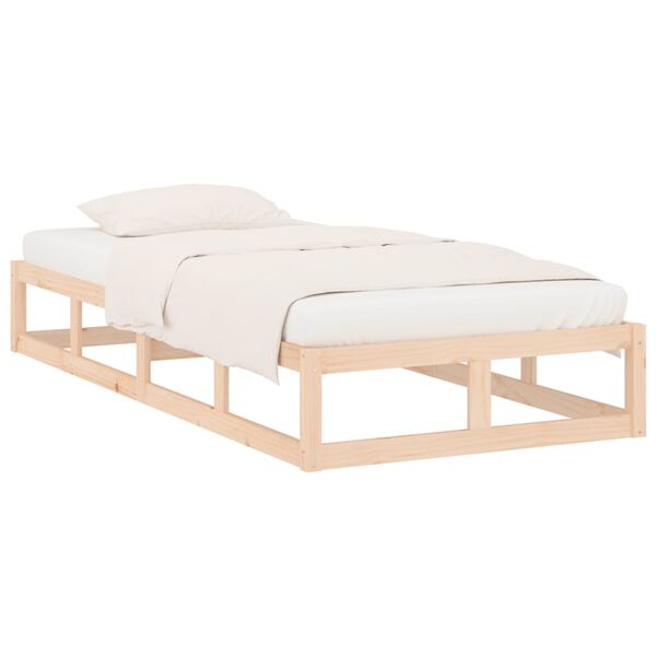 vidaXL Bed Frame without Mattress 100x200 cm Solid Wood